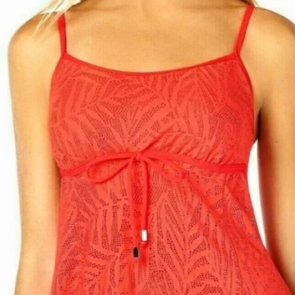 SWIM Solutions Crochet Lace One Piece Swimdress - Picture 3 of 5